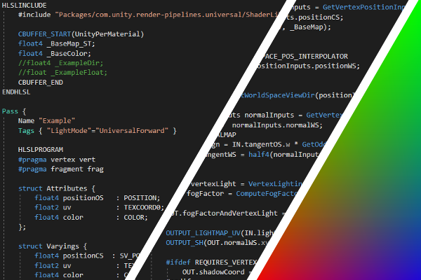 Writing Shader Code For The Universal Rp Page 2 Cyan